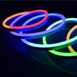 ATOM LED RGB Neon Flex 24V 10x20mm IP68 Waterproof 12.5cm Cut