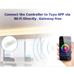 ATOM LED Skydance 12-48VDC 5CH*6A WiFi & RF 5 In 1 LED Controller V5-L(WT) With R8 Remote -Atom Led skydance 12 48vdc 5ch6a wifi rf 5 in 1 led controller v5 lwt with r8 remote 493740