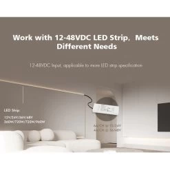 ATOM LED Skydance 12-48VDC 5CH*6A WiFi & RF 5 In 1 LED Controller V5-L(WT) With R8 Remote -Atom Led skydance 12 48vdc 5ch6a wifi rf 5 in 1 led controller v5 lwt with r8 remote 908161