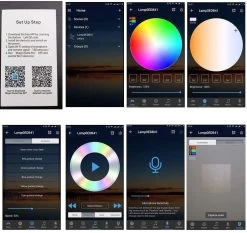ATOM LED Smart WiFi IR Controller For RGB Led Strip Light With 21 Keys Remote, Compatible With Alexa & Google -Atom Led smart wifi ir controller for rgb led strip light with 21 keys remote compatible with alexa google 299226