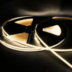 ATOM LED Extra Long Warm White 3000K COB LED Strip 48V 480LEDs/m IP20