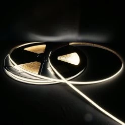 ATOM LED Extra Long Warm White 3000K COB LED Strip 48V 480LEDs/m IP20 -Atom Led ultra long warm white 3000k cob led strip 48v 480ledsm ip20 713798