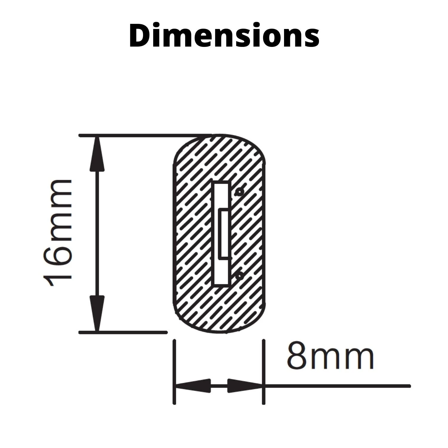 ATOM LED Warm White LED Neon Flex Double Side 220V 240V 120LED/m 8x16mm IP67 Waterproof Full Kit 4 ATOM LED Warm White LED Neon Flex Double Side 220V 240V 120LED/m 8x16mm IP67 Waterproof Full Kit - Image 2