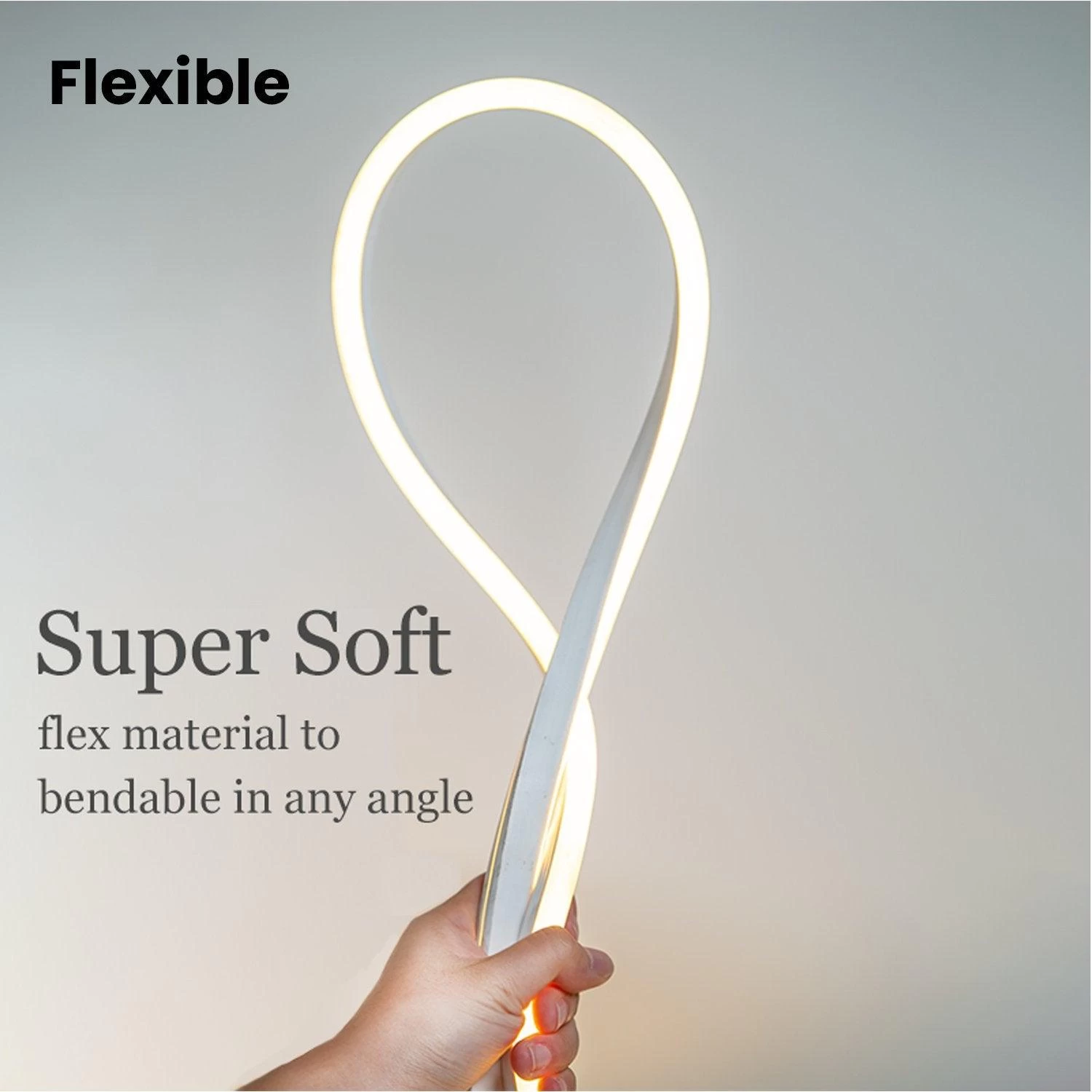 ATOM LED Warm White LED Neon Flex Double Side 220V 240V 120LED/m 8x16mm IP67 Waterproof Full Kit 11 ATOM LED Warm White LED Neon Flex Double Side 220V 240V 120LED/m 8x16mm IP67 Waterproof Full Kit - Image 9