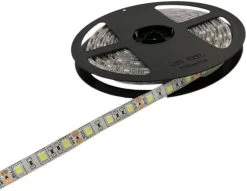 ATOM LED Warm White LED Strip 12V IP65 Waterproof 60LED/m 5 Metre Full Kit -Atom Led warm white led strip 12v ip65 waterproof 60ledm 5 metre with 3m adhesive tape full kit 824884