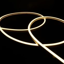 ATOM LED Warm White Neon Flex 12V 8x16mm 120 LEDs/m IP65 Waterproof 1cm Cut