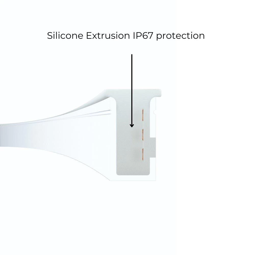 ATOM LED Warm White Neon Flex 3000K 24V 6x12mm IP67 Waterproof Free Cut 9 ATOM LED Warm White Neon Flex 3000K 24V 6x12mm IP67 Waterproof Free Cut - Image 7